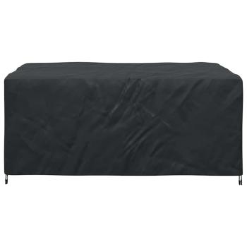 Gartenmöbelabdeckung Schwarz 143 x 225 x 90 cm 210D
