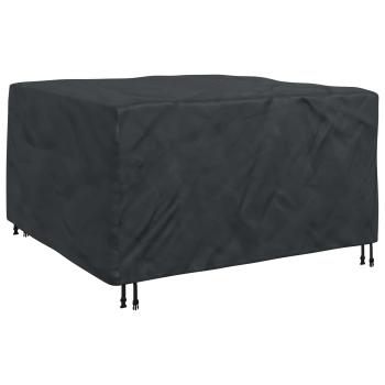 Gartenmöbelabdeckung Schwarz 150 x 150 x 75 cm 210D