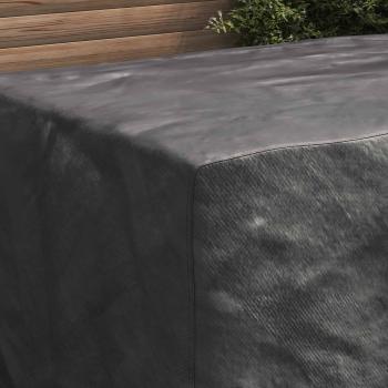 Gartenmöbelabdeckung Schwarz 170 x 100 x 70 cm 420D