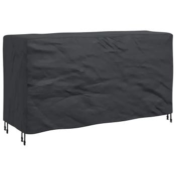 Gartenmöbelabdeckung Schwarz 180 x 70 x 90 cm 210D