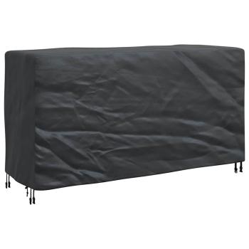 Gartenmöbelabdeckung Schwarz 180 x 70 x 90 cm 210D