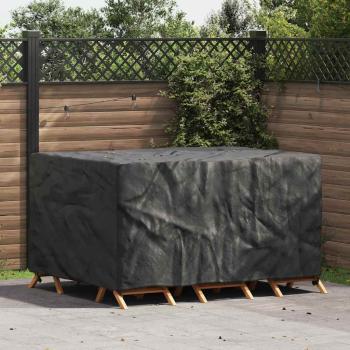 ARDEBO.de - Gartenmöbelabdeckung Schwarz 180 x 150 x 85 cm 210D