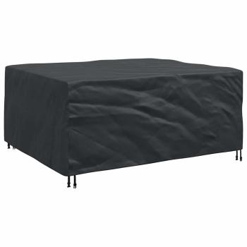 Gartenmöbelabdeckung Schwarz 200 x 160 x 70 cm 210D
