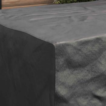 Gartenmöbelabdeckung Schwarz 200 x 150 x 85 cm 600D