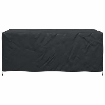 Gartenmöbelabdeckung Schwarz 240 x 110 x 70 cm 210D
