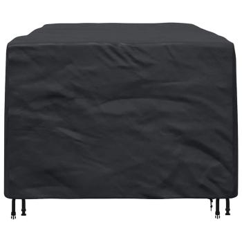 Gartenmöbelabdeckung Schwarz 240 x 110 x 70 cm 210D