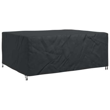 Gartenmöbelabdeckung Schwarz 240 x 190 x 90 cm 210D