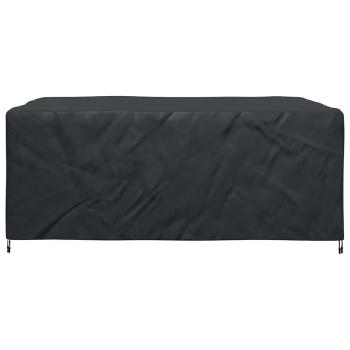 Gartenmöbelabdeckung Schwarz 240 x 190 x 90 cm 210D
