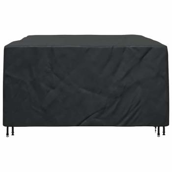 Gartenmöbelabdeckung Schwarz 240 x 190 x 90 cm 210D