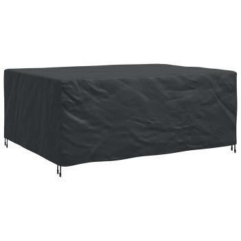 Gartenmöbelabdeckung Schwarz 240 x 190 x 90 cm 210D