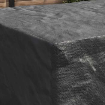 Gartenmöbelabdeckung Schwarz 240 x 160 x 100 cm 420D