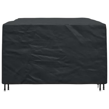 Gartenmöbelabdeckung Schwarz 240 x 180 x 100 cm 210D