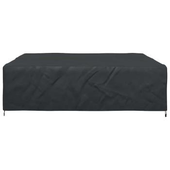 Gartenmöbelabdeckung Schwarz 260 x 260 x 90 cm 210D