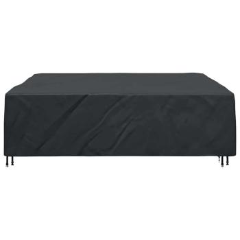 Gartenmöbelabdeckung Schwarz 260 x 260 x 90 cm 210D