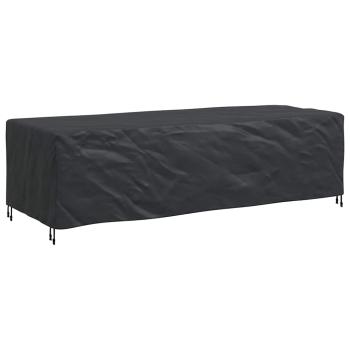 Gartenmöbelabdeckung Schwarz 270 x 110 x 70 cm 210D