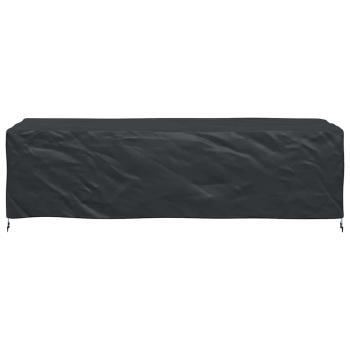 Gartenmöbelabdeckung Schwarz 270 x 110 x 70 cm 210D