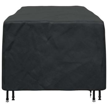 Gartenmöbelabdeckung Schwarz 270 x 110 x 70 cm 210D