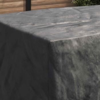 Gartenmöbelabdeckung Schwarz 300 x 140 x 90 cm 210D