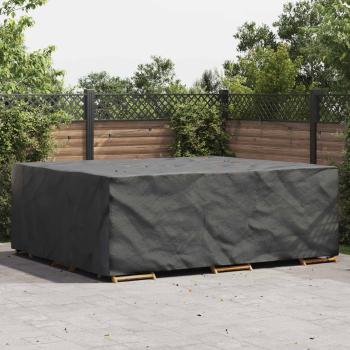 ARDEBO.de - Gartenmöbelabdeckung Schwarz 300 x 250 x 70 cm 600D