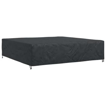 Gartenmöbelabdeckung Schwarz 300 x 300 x 70 cm 210D