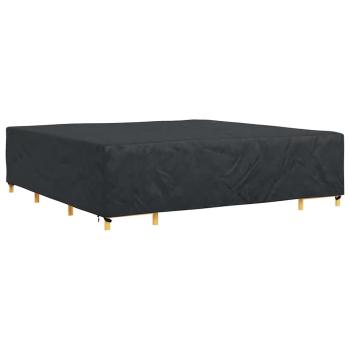 Gartenmöbelabdeckung Schwarz 300 x 300 x 70 cm 210D