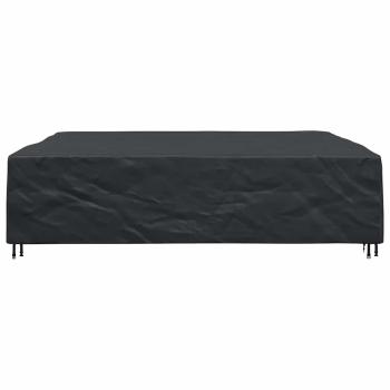 Gartenmöbelabdeckung Schwarz 300 x 300 x 70 cm 210D