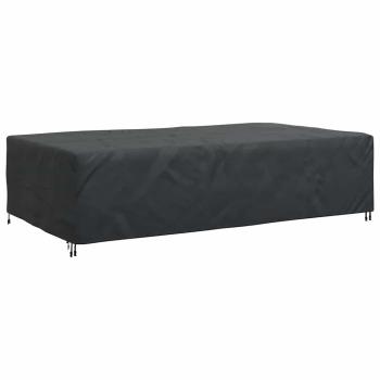 Gartenmöbelabdeckung Schwarz 315 x 180 x 74 cm 210D