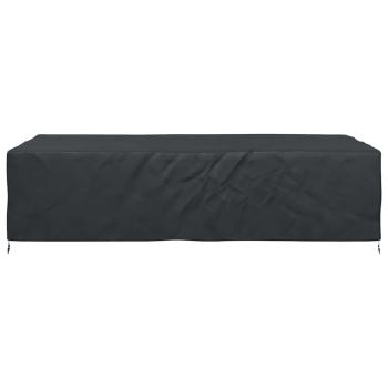 Gartenmöbelabdeckung Schwarz 315 x 180 x 74 cm 210D