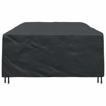 Gartenmöbelabdeckung Schwarz 315 x 180 x 74 cm 210D