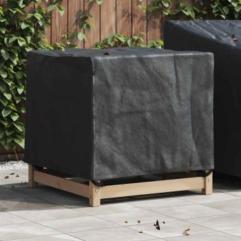 ARDEBO.de - Gartenmöbelabdeckung Schwarz 64 x 64 x 65 cm 420D Oxford Stoff