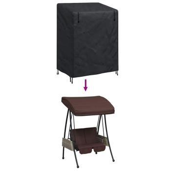 Hollywoodschaukel-Abdeckung 120 x 90 x 155 cm 420D Oxford Stoff