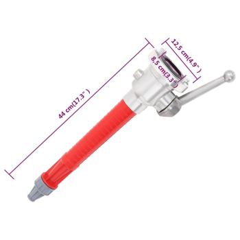 Feuerwehr-Strahlrohr mit Storz-B-Kupplung