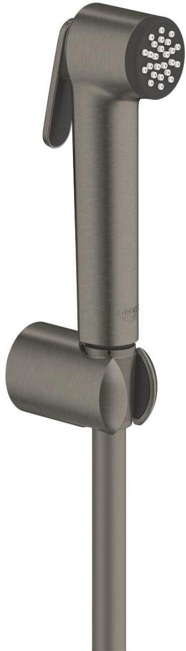 ARDEBO.de GROHE Tempesta-F Trigger Spray 30 Wandhalterset, 1 Strahlart, hard graphite gebürstet (27513AL1)