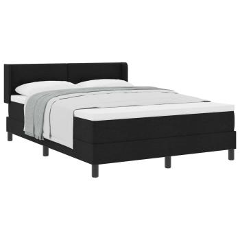 Boxspringbett mit Matratze mit Matratze Schwarz 160 x 200 cm