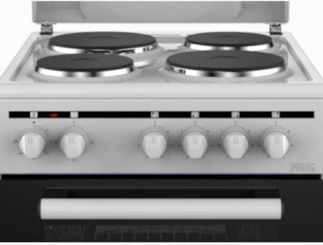 PKM EH4-50KPQ EEK: A Standherd, 48 L, Vollglasinnentüre, 2 Glasschichten, Gehäusekühlung, Tropfschale, Grillrost, weiß