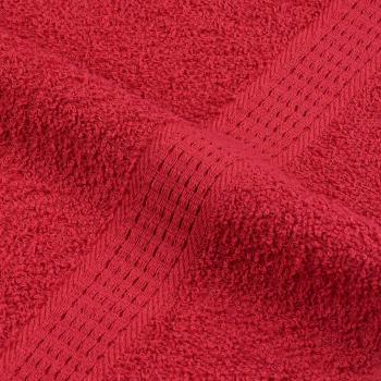 Waschhandtücher 4-tlg. FROGN Rot 30x30 cm 100% Baumwolle