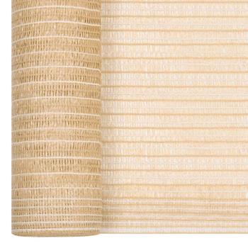 Zaunblende Beige 3,6x25 m HDPE 150 g/m²