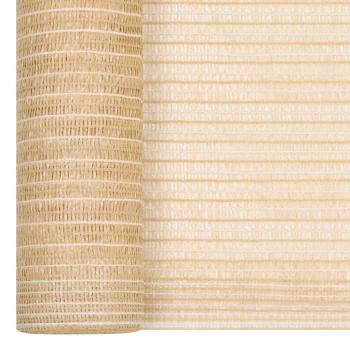 Zaunblende Beige 3,6x50 m HDPE 150 g/m²