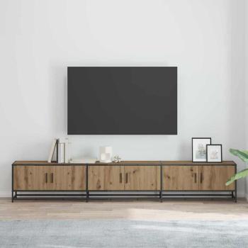 ARDEBO.de - TV-Schränk Eiche handwerklich 240 x 35 x 41 cm Holzwerkstoff