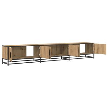TV-Schränk Eiche handwerklich 240 x 35 x 41 cm Holzwerkstoff