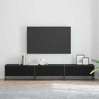 ARDEBO.de - TV-Schränk Schwarze Eiche 240 x 35 x 41 cm Holzwerkstoff