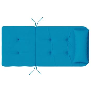 Adirondack-Auflagen 2 Stk. Hellblau Oxford-Gewebe