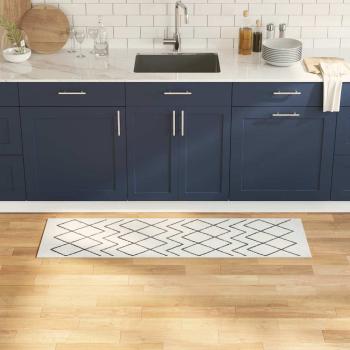 ARDEBO.de - Küchenmatte Geometric Geometrisch 45 x 150 cm Samt