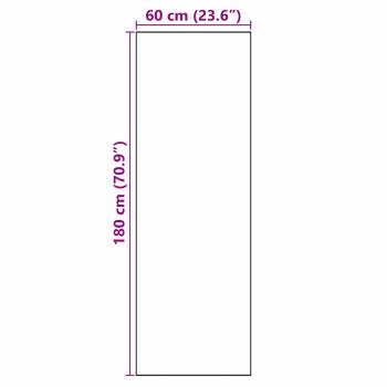 Küchenmatte Other Küchenbereich des Kochs 60 x 180 cm Samt