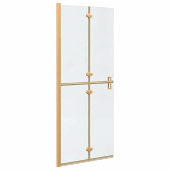 Walk-in Duschwand Sonstiges Golden und Transparent 80 x 190 cm