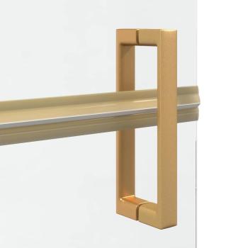 Walk-in Duschwand Sonstiges Golden und Transparent 120 x 190 cm