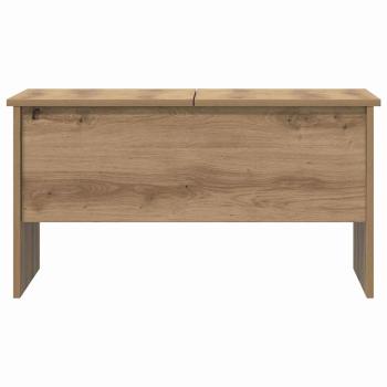 Couchtisch Eiche handwerklich 80 x 50,5 x 42,5 cm Holzwerkstoff