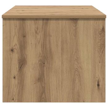 Couchtisch Eiche handwerklich 80 x 50,5 x 42,5 cm Holzwerkstoff