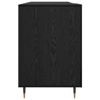 Schreibtisch Schwarze Eiche 140 x 50 x 75 cm Holzwerkstoff