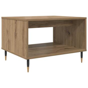 Couchtisch Eiche handwerklich 60 x 50 x 40 cm Holzwerkstoff